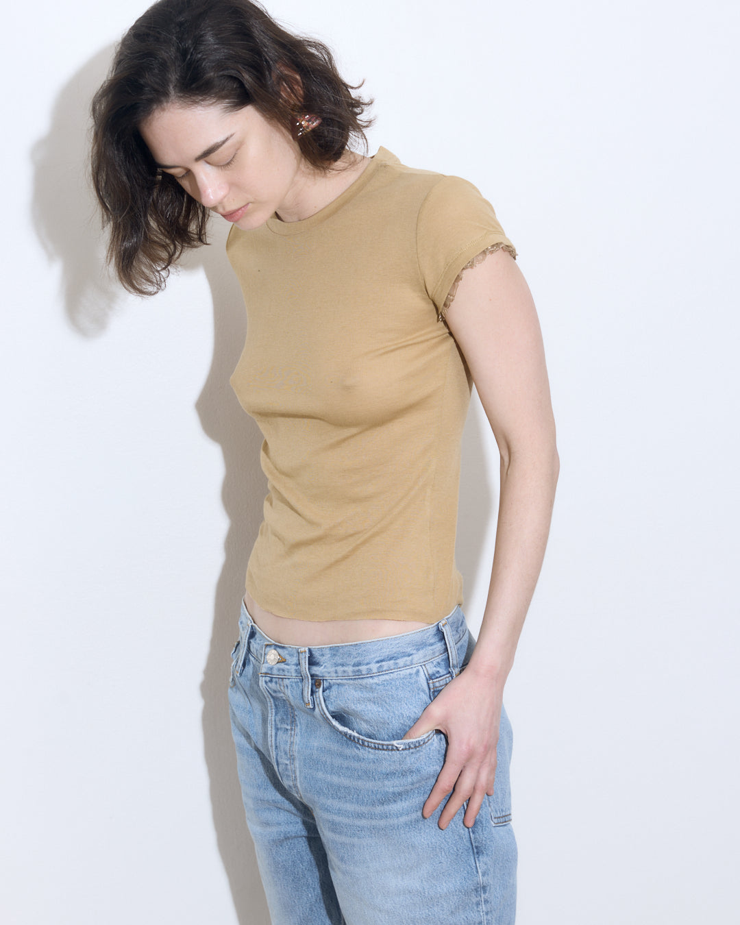 POLY T SHIRT BAMBOO