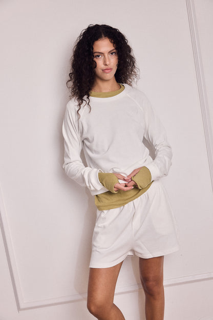 LEO SHORT WHITE