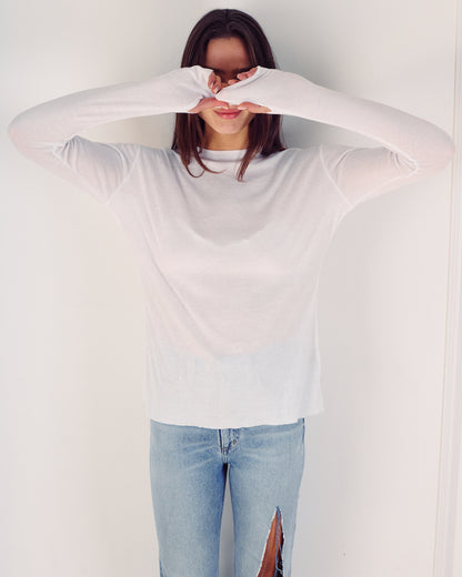 MILA WHITE TEE