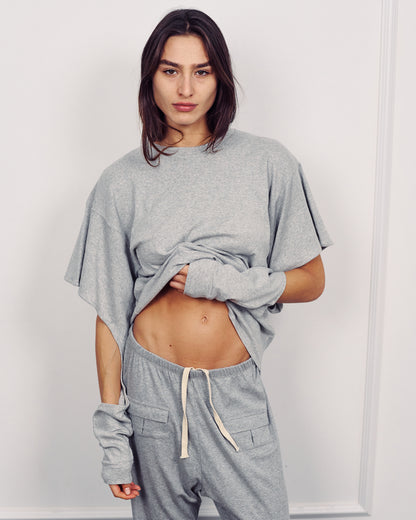 LUCA GREY TOP