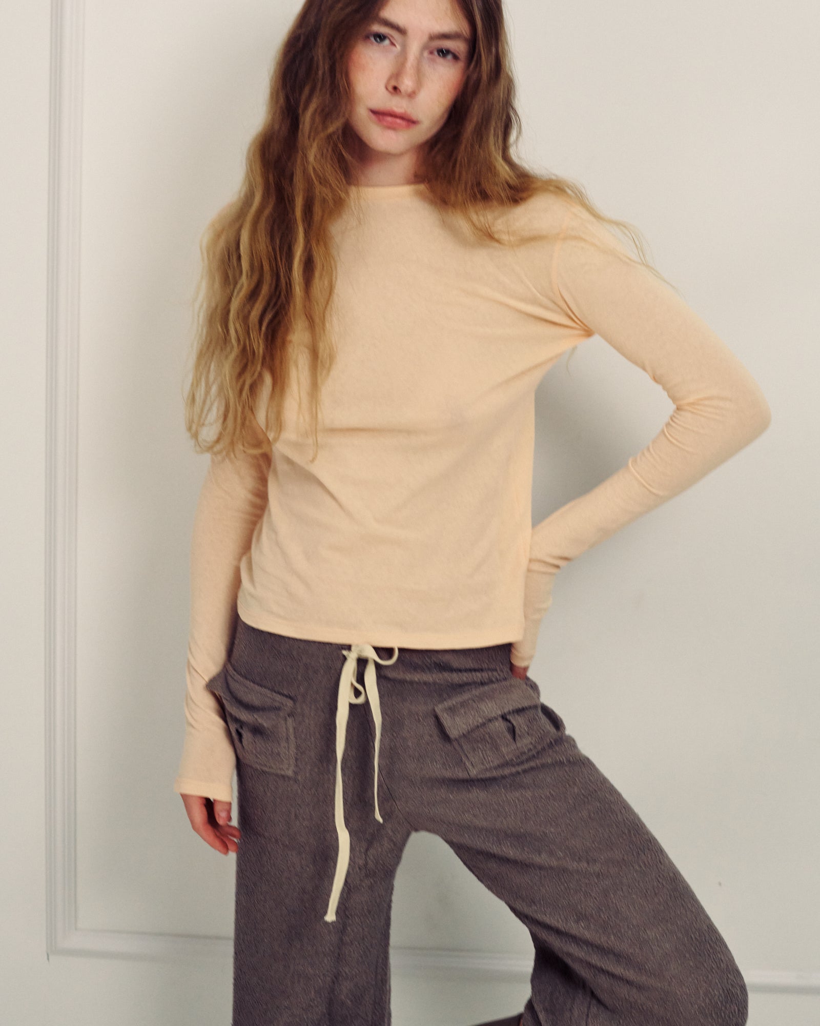 JULIA SWEET PEACH TEE