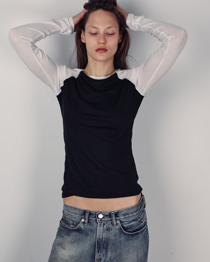 LIONA BLACK &amp; WHITE TEE