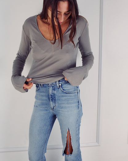 RAIN CHELSEA GREY SHIRT