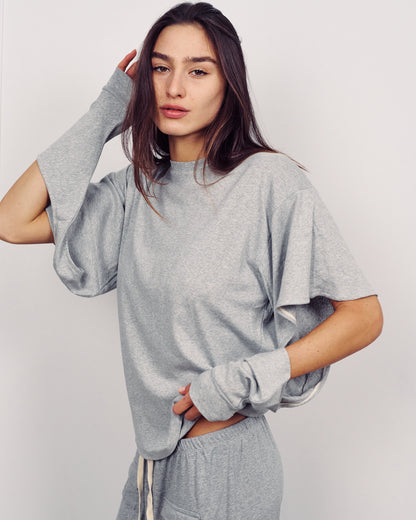 LUCA GREY TOP