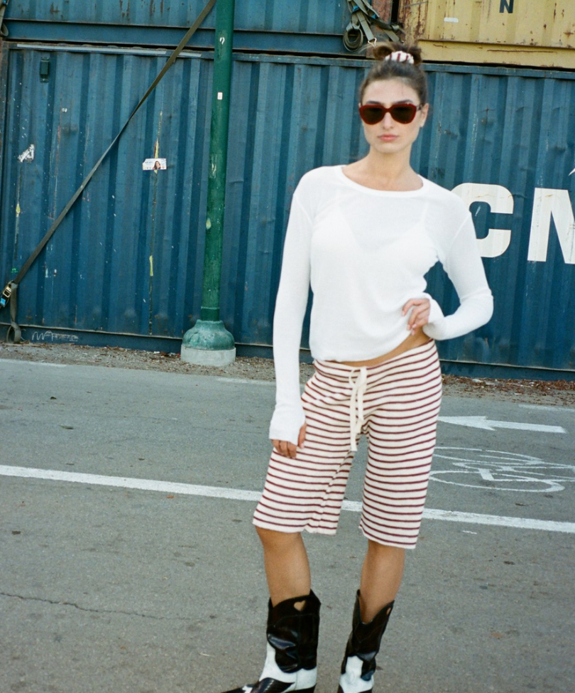 BALI RED STRIPES PANTS