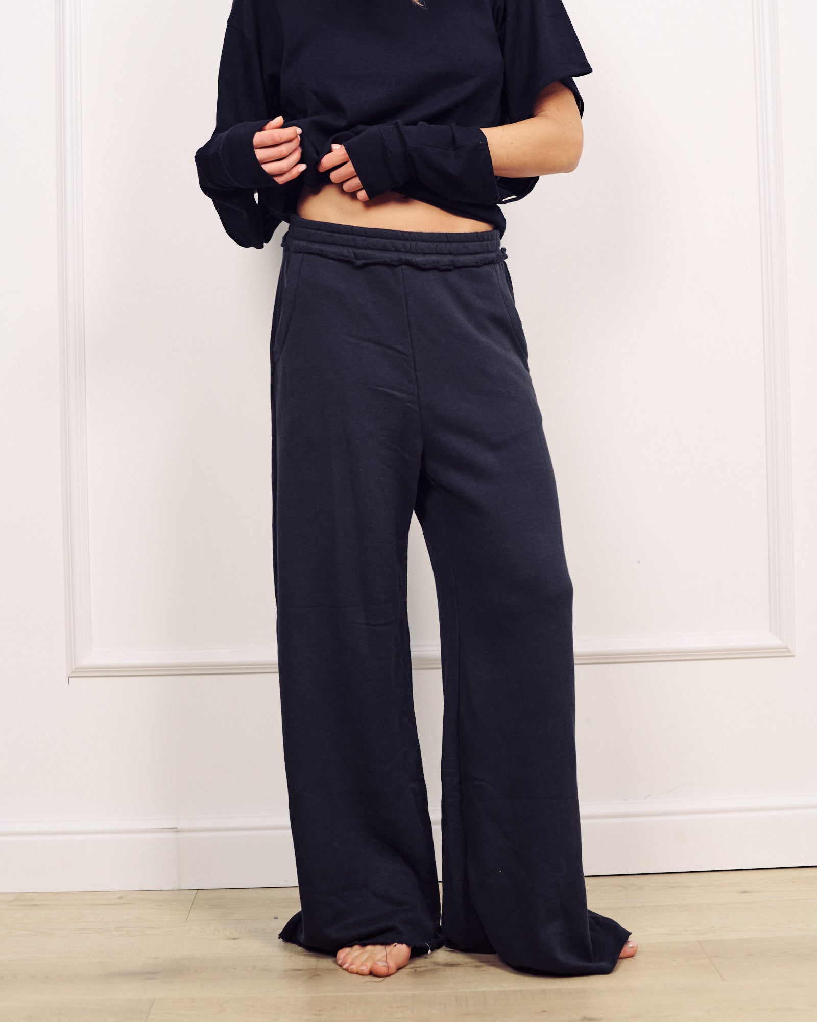 NICK EASY BLACK PANTS