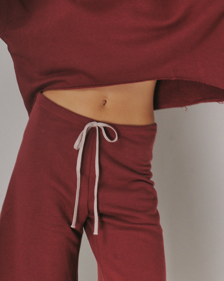BOBO PANTS BURGUNDY