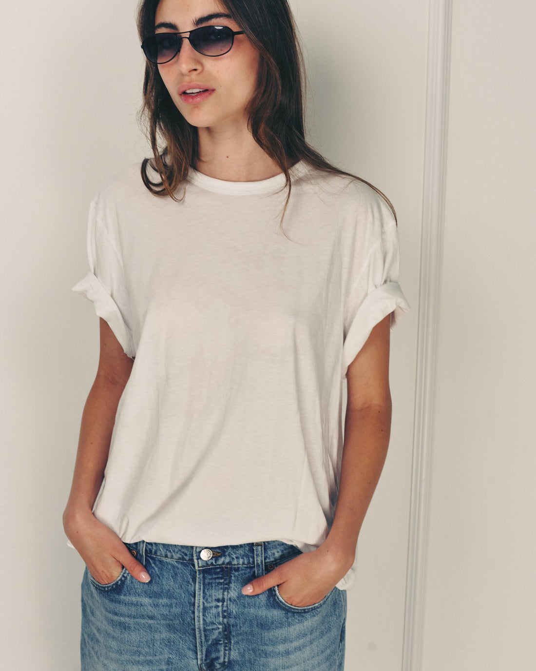 BEN UNISEX TEE WHITE