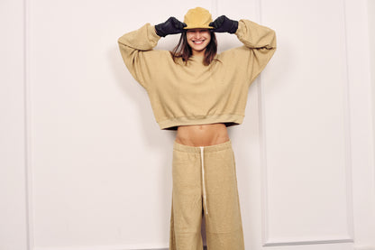 ALBA WIDE SWEATSHIRT BAMBOO