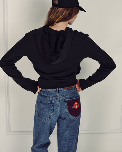 OTTO EASY BLACK HOODIE