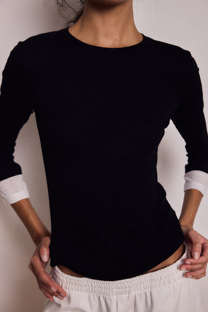 NUNA T-SHIRT BLACK
