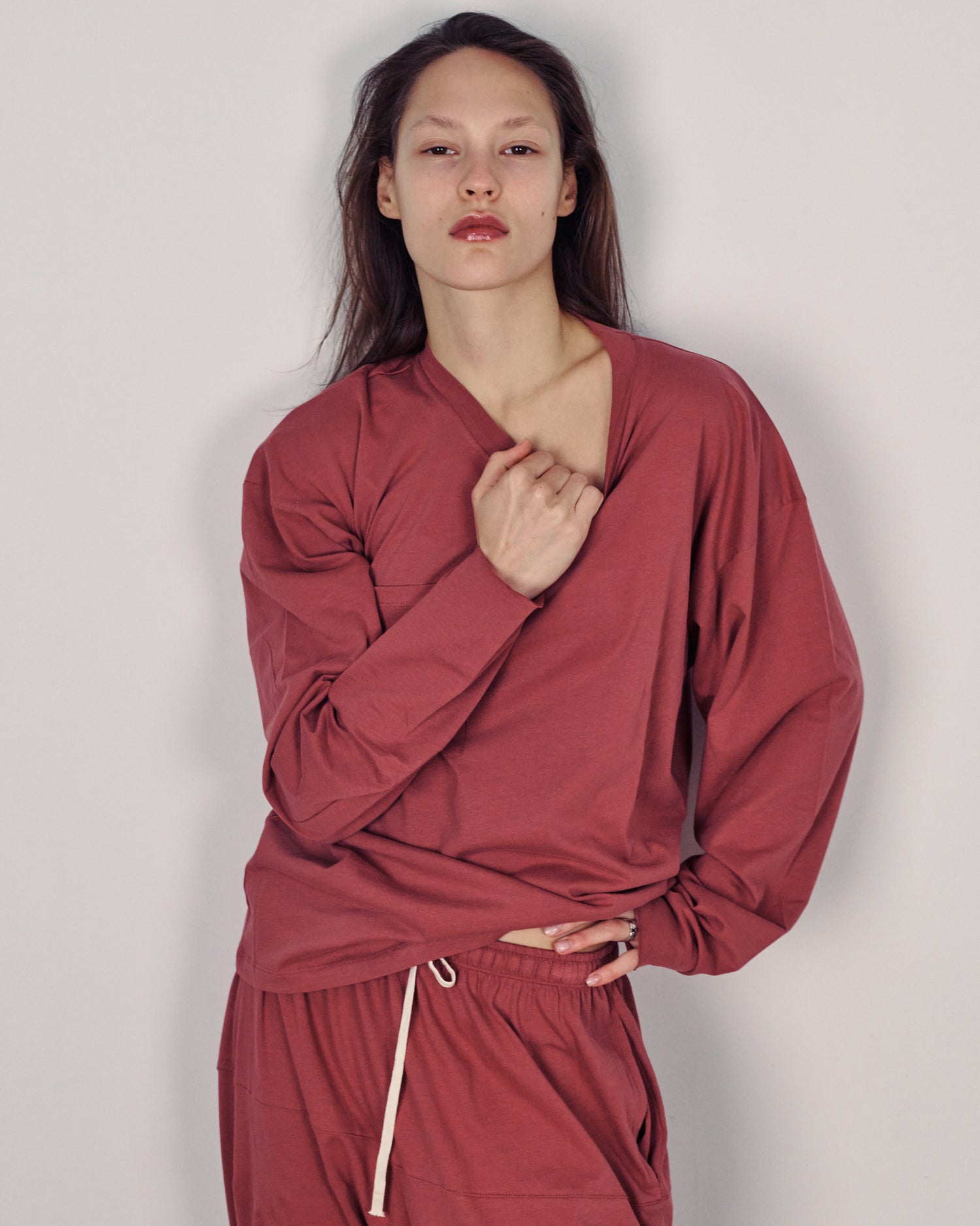 ALICE SMOKY ROSE LONG SLEEVES