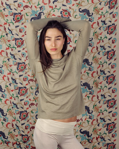 MILA TEE TAUPE