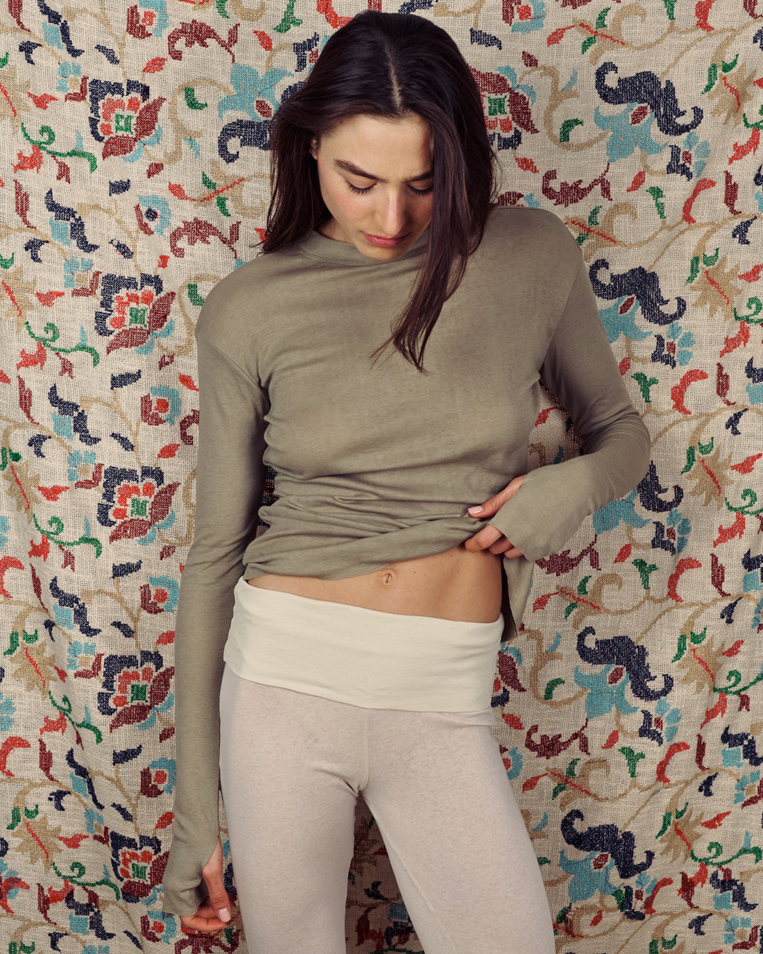 MILA TEE TAUPE