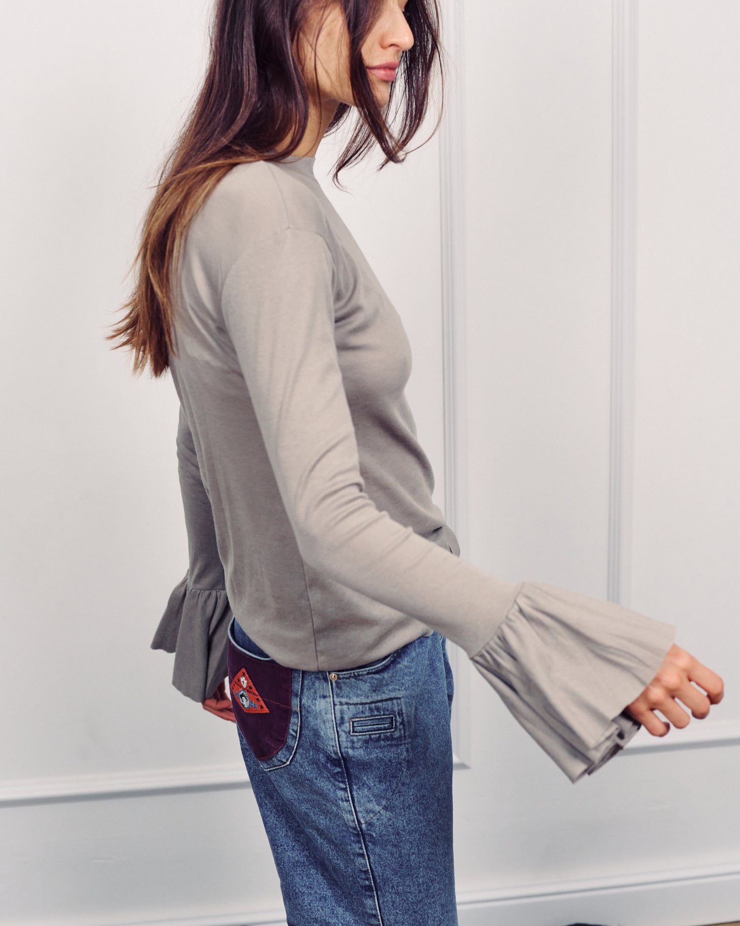 YVES CHELSEA GREY SHIRT