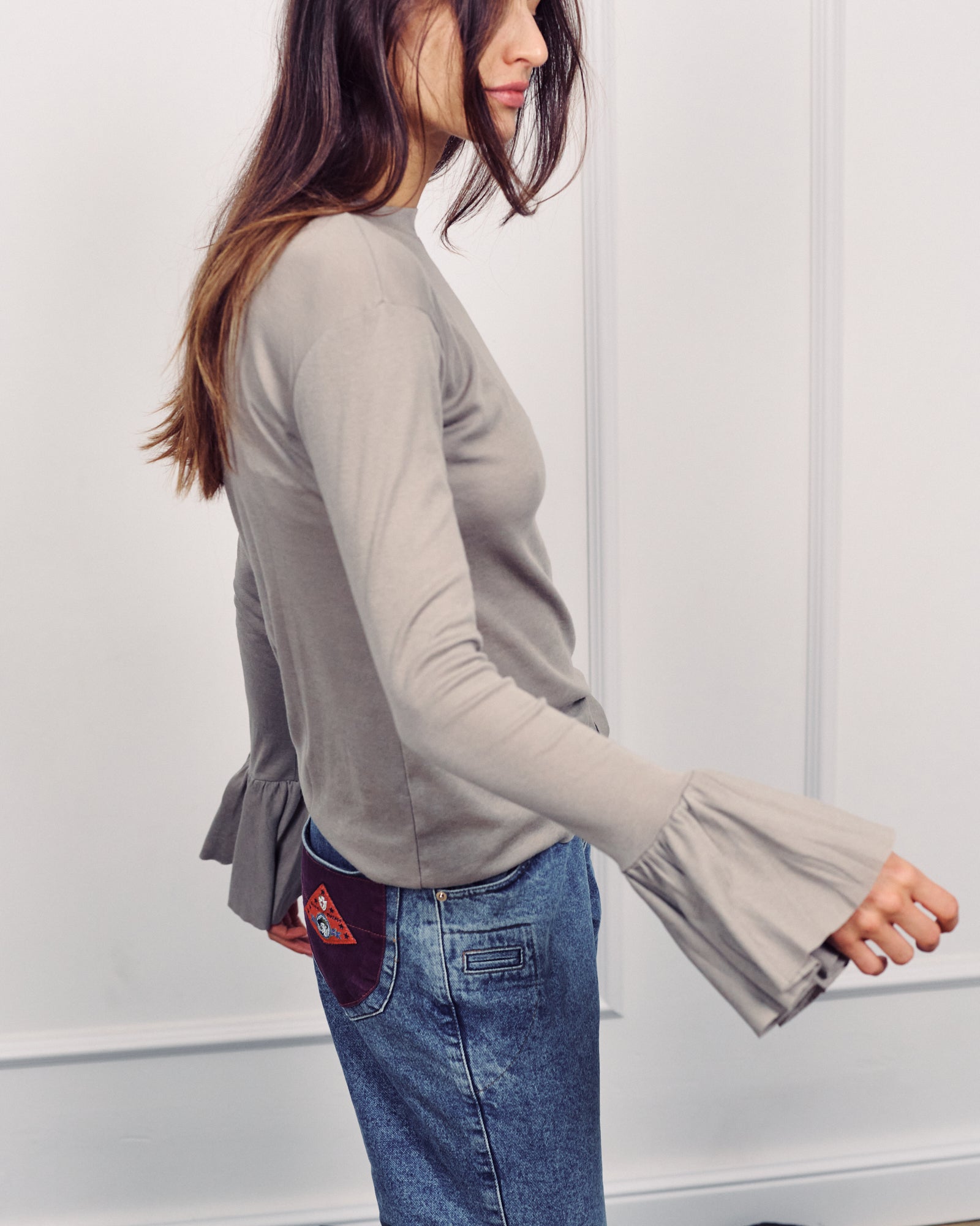 YVES CHELSEA GREY SHIRT