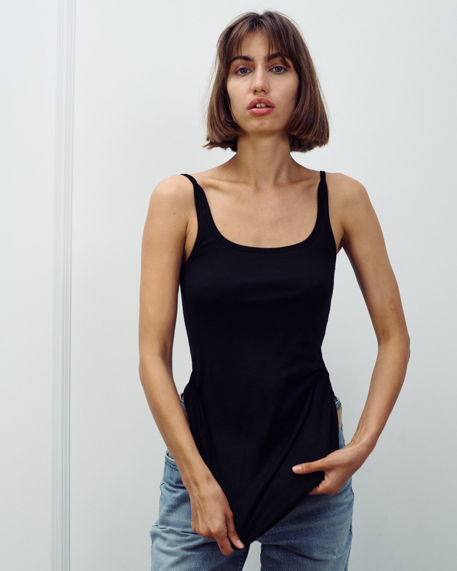 TONI TANK BLACK
