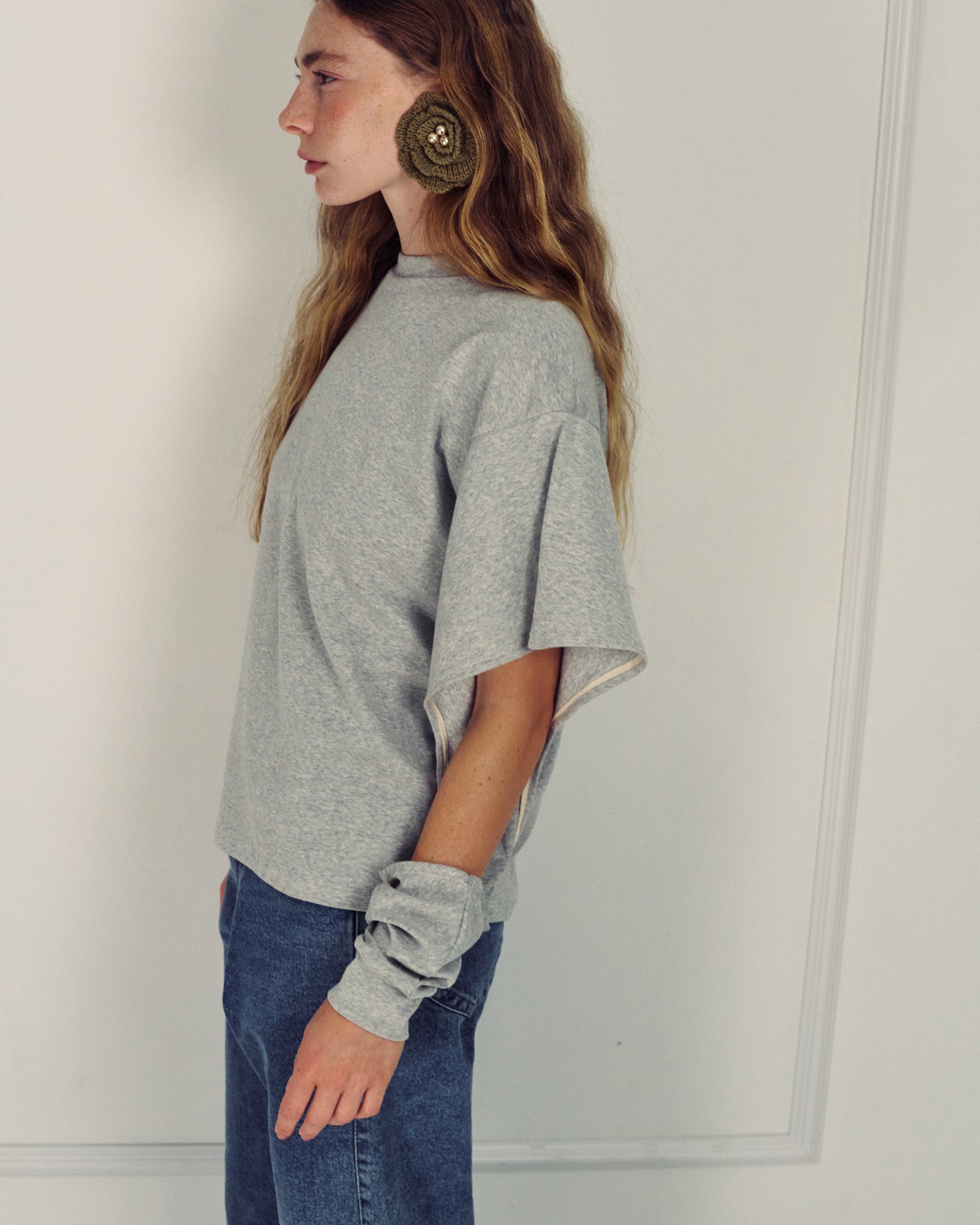 LUCA GREY TOP