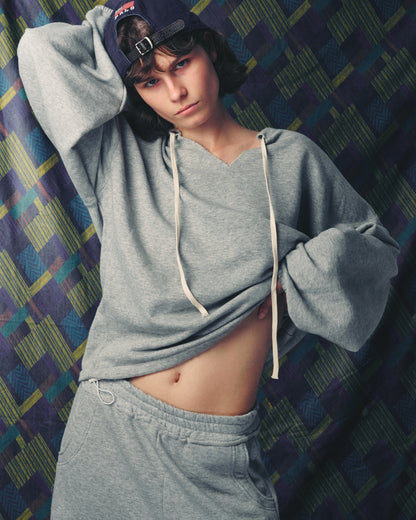 BROOCK	AMERICAN GREY HOODIE