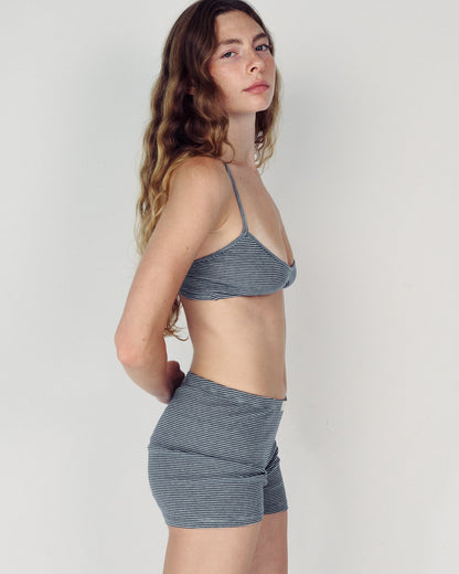 ANGIE BLUE STRIPES BRA