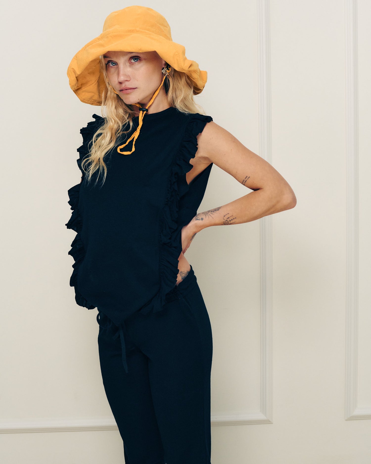 FIFI TOP BLACK