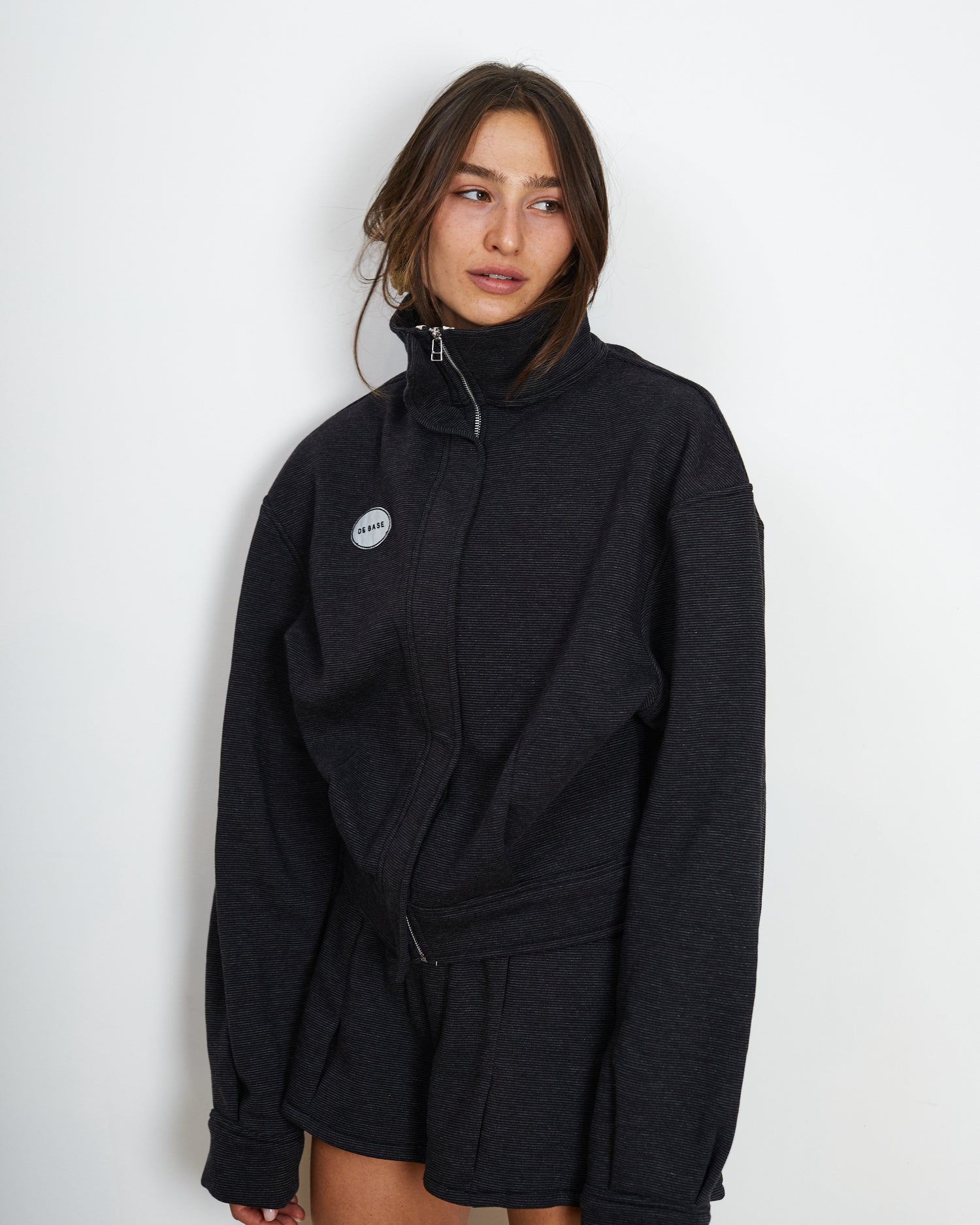 STEFF BLACK STRIPES JACKET