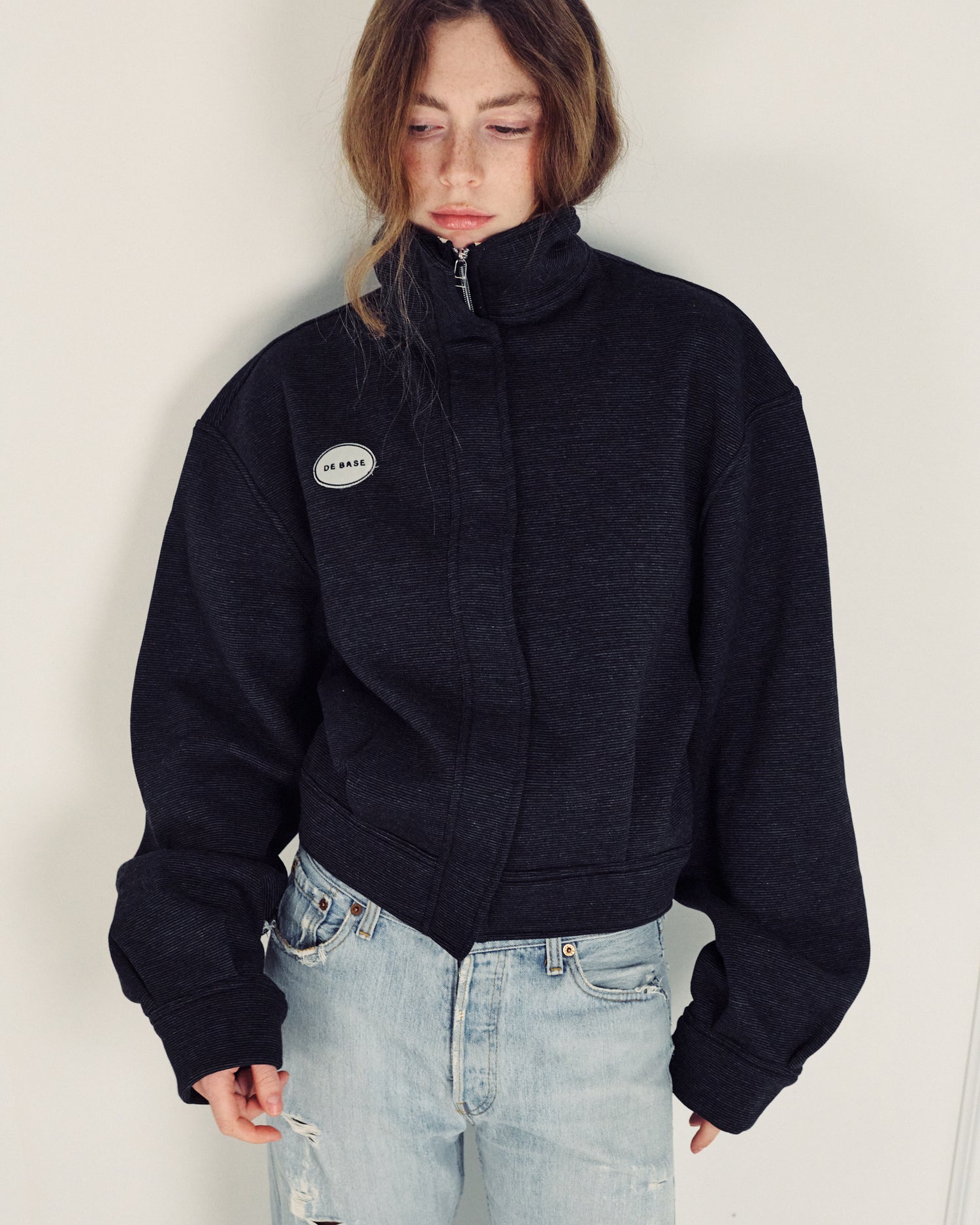 STEFF BLACK STRIPES JACKET