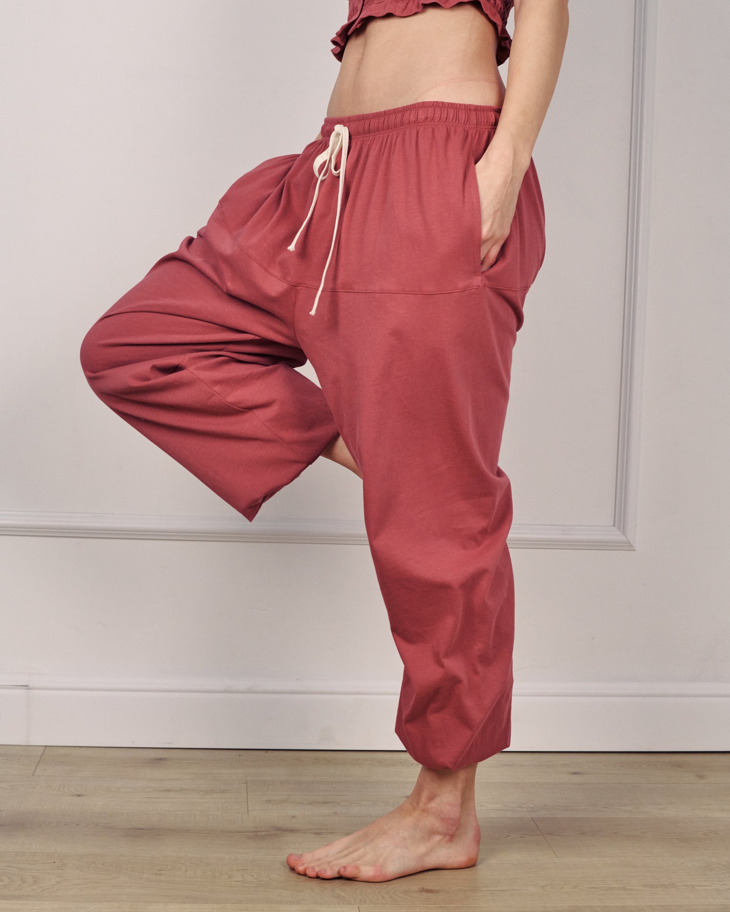 OSCAR PANTS SMOKY ROSE