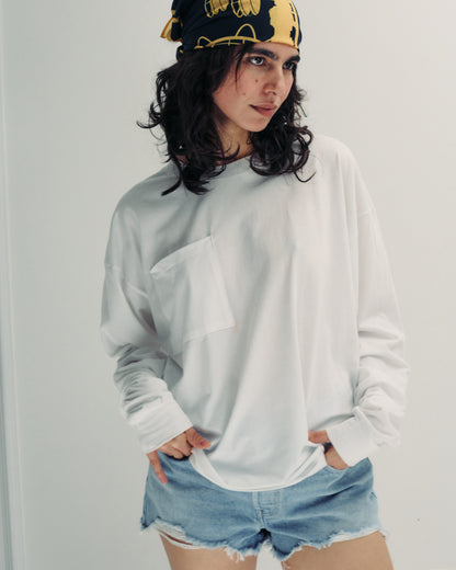 ALICE WHITE LONG SLEEVES