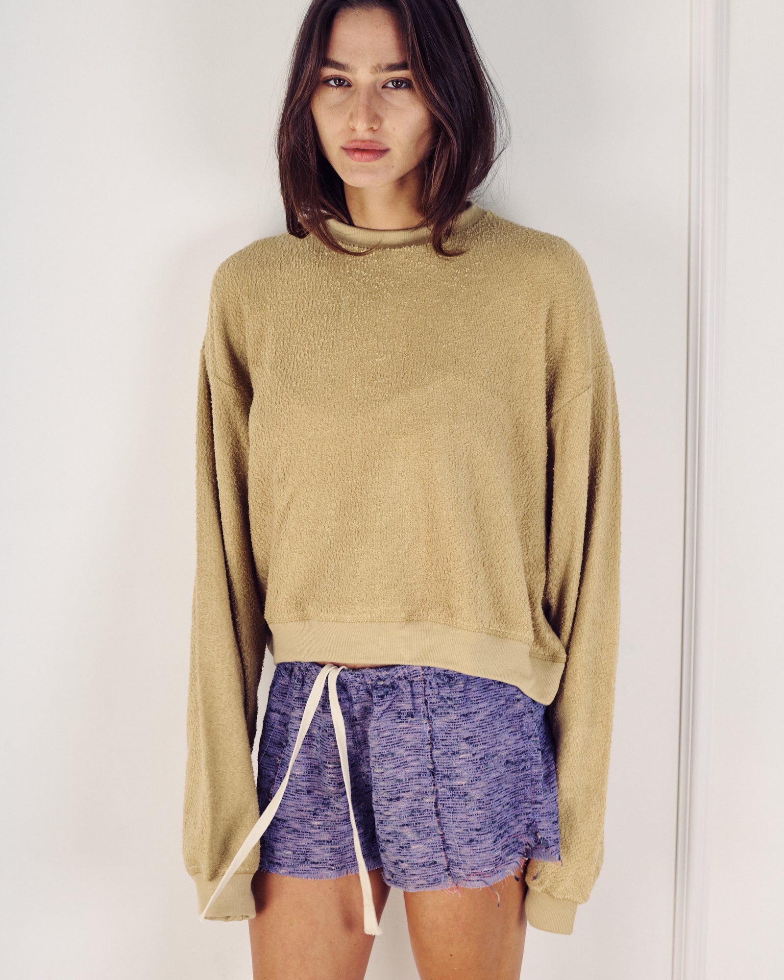ALBA WIDE SWEATSHIRT BAMBOO