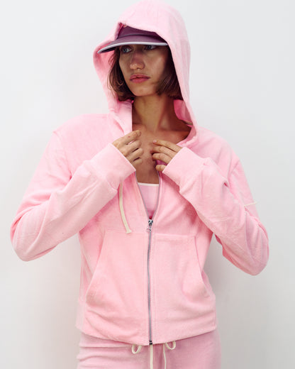 DANIEL ZIP UP BUBBLE GUM