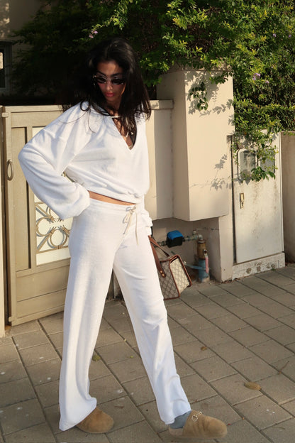 LEA PANTS WHITE