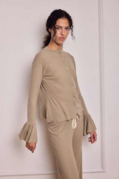 DIANA SHIRT TAUPE