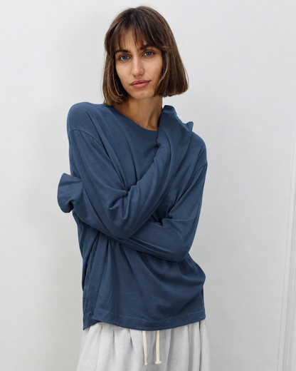 MARIOT TSHIRT NAVY