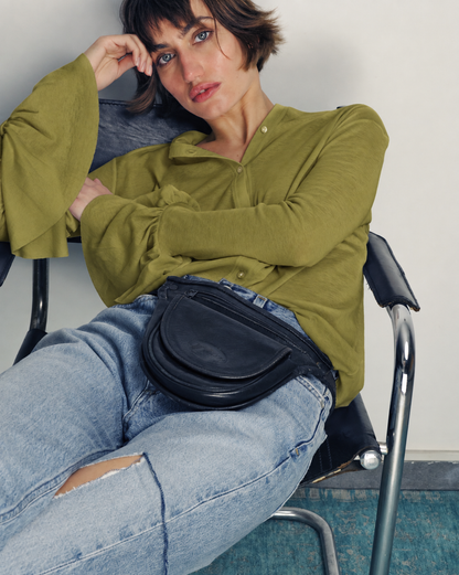 DIANA SHIRT PALE OLIVE