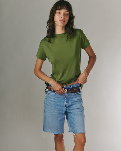 JULIE TEE OLIVE