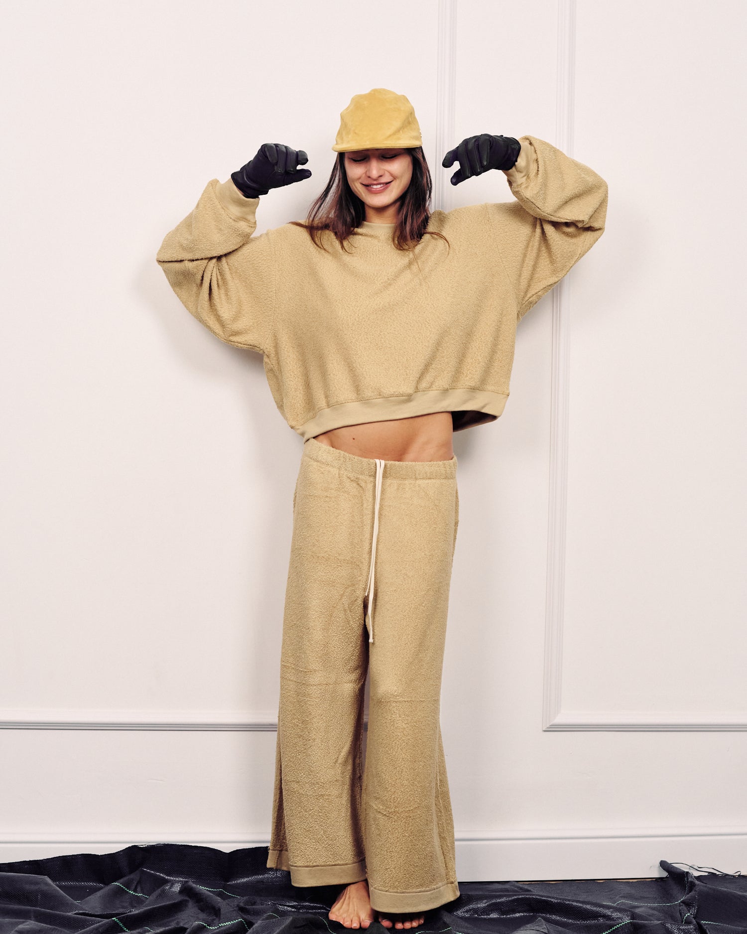 ARTHUR WIDE-LEG PANTS BAMBOO