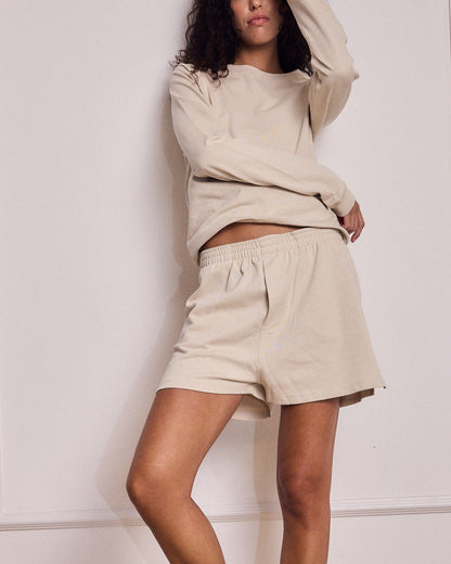LEO SHORT IVORY