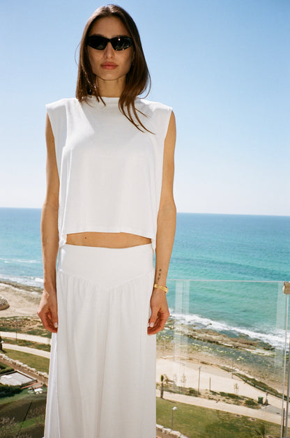 DONNA SKIRT WHITE