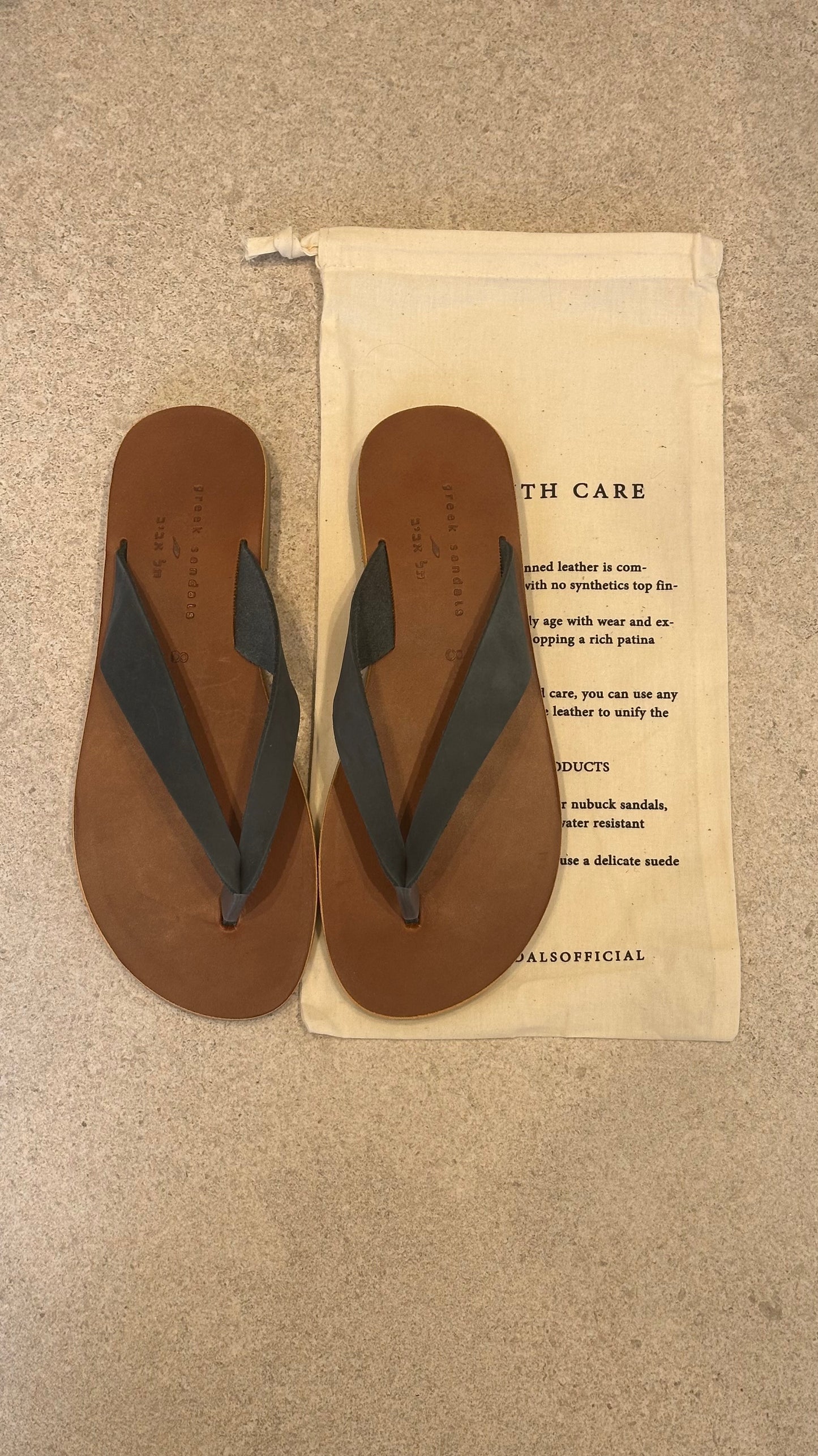 FLIP FLOPS  OLIVE GREY