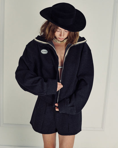 STEFF BLACK STRIPES JACKET