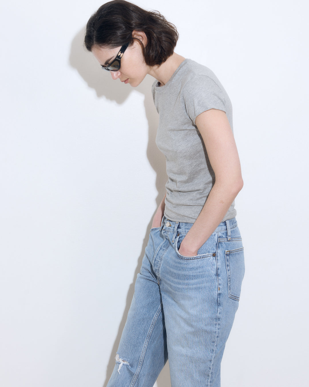 DANI TEE AMERICAN GREY