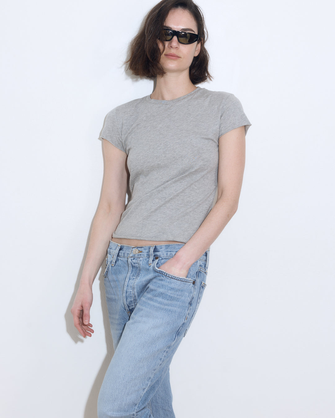 DANI TEE AMERICAN GREY