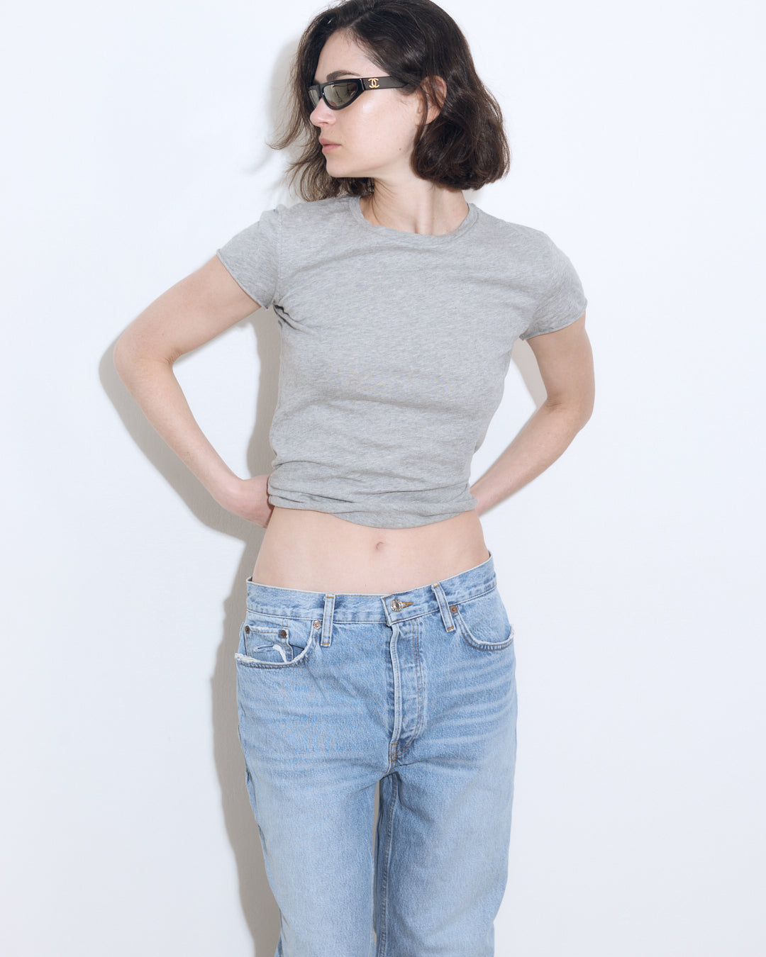 DANI TEE AMERICAN GREY