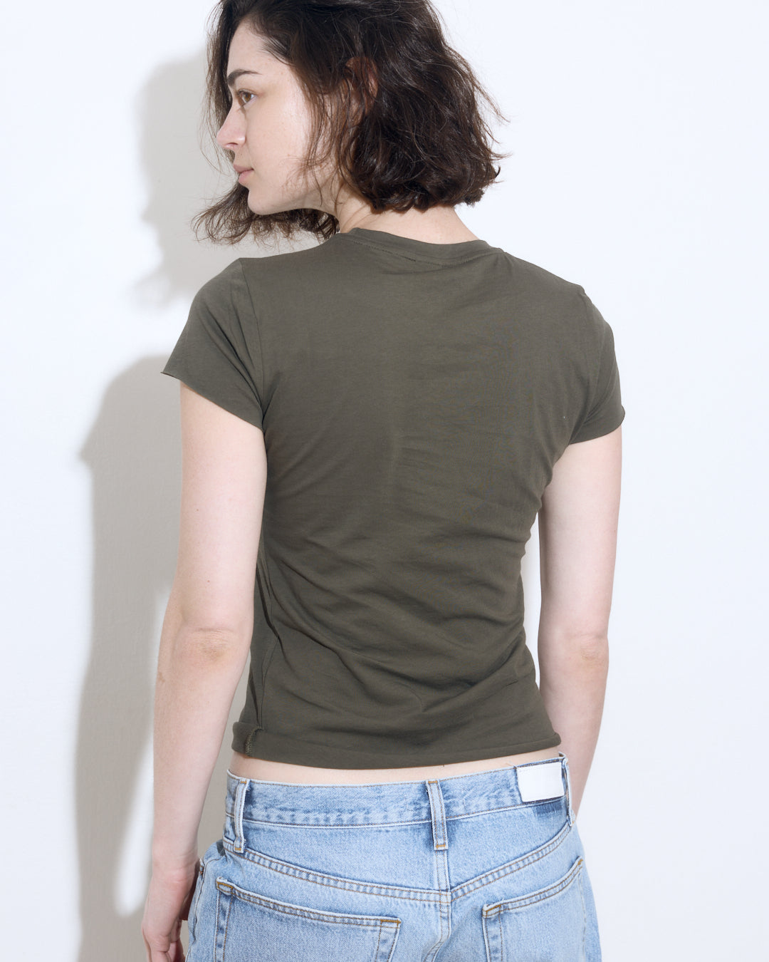 DANI TEE OLIVE GREEN