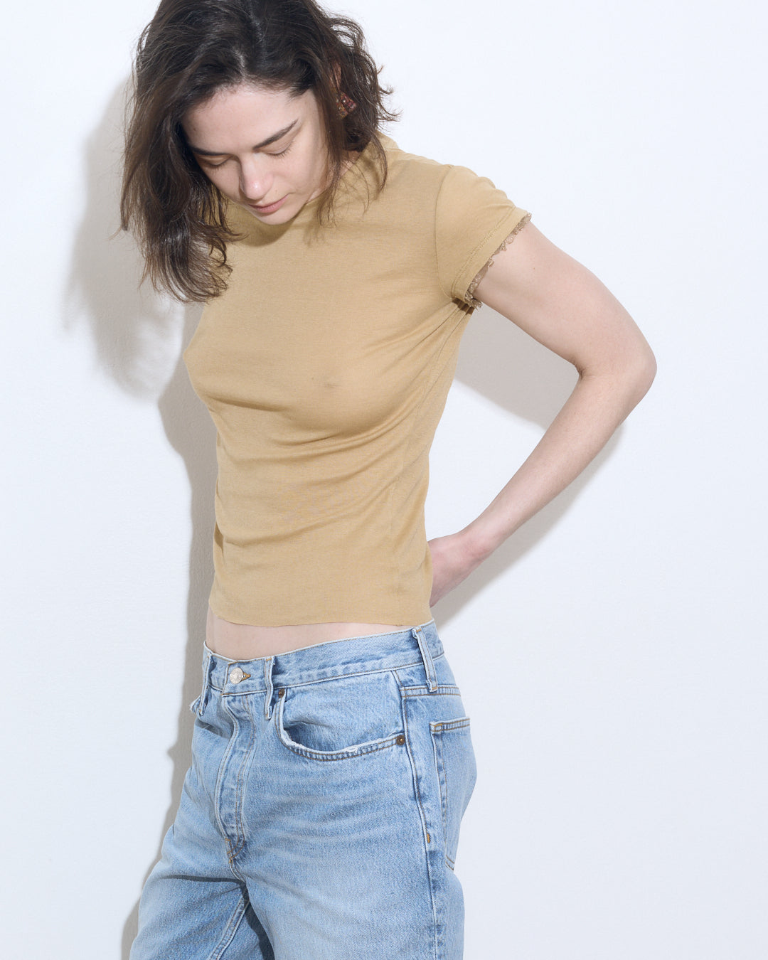 POLY T SHIRT BAMBOO