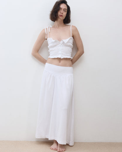 DONNA SKIRT WHITE