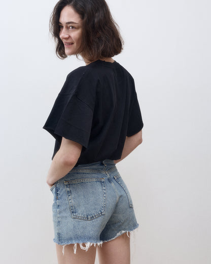 ALICIA SHORT SLEEVES BLACK
