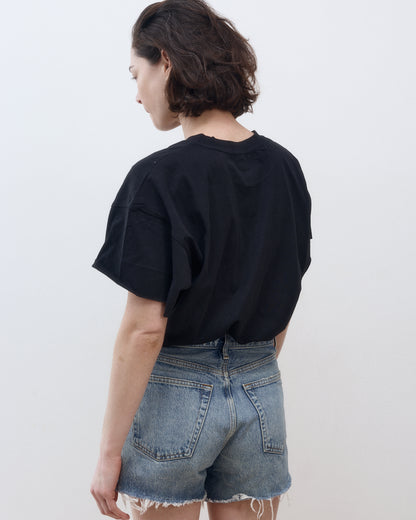 ALICIA SHORT SLEEVES BLACK