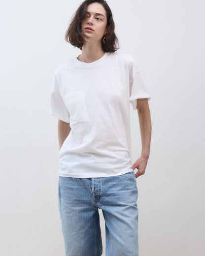 ALICIA SHORT SLEEVES WHITE